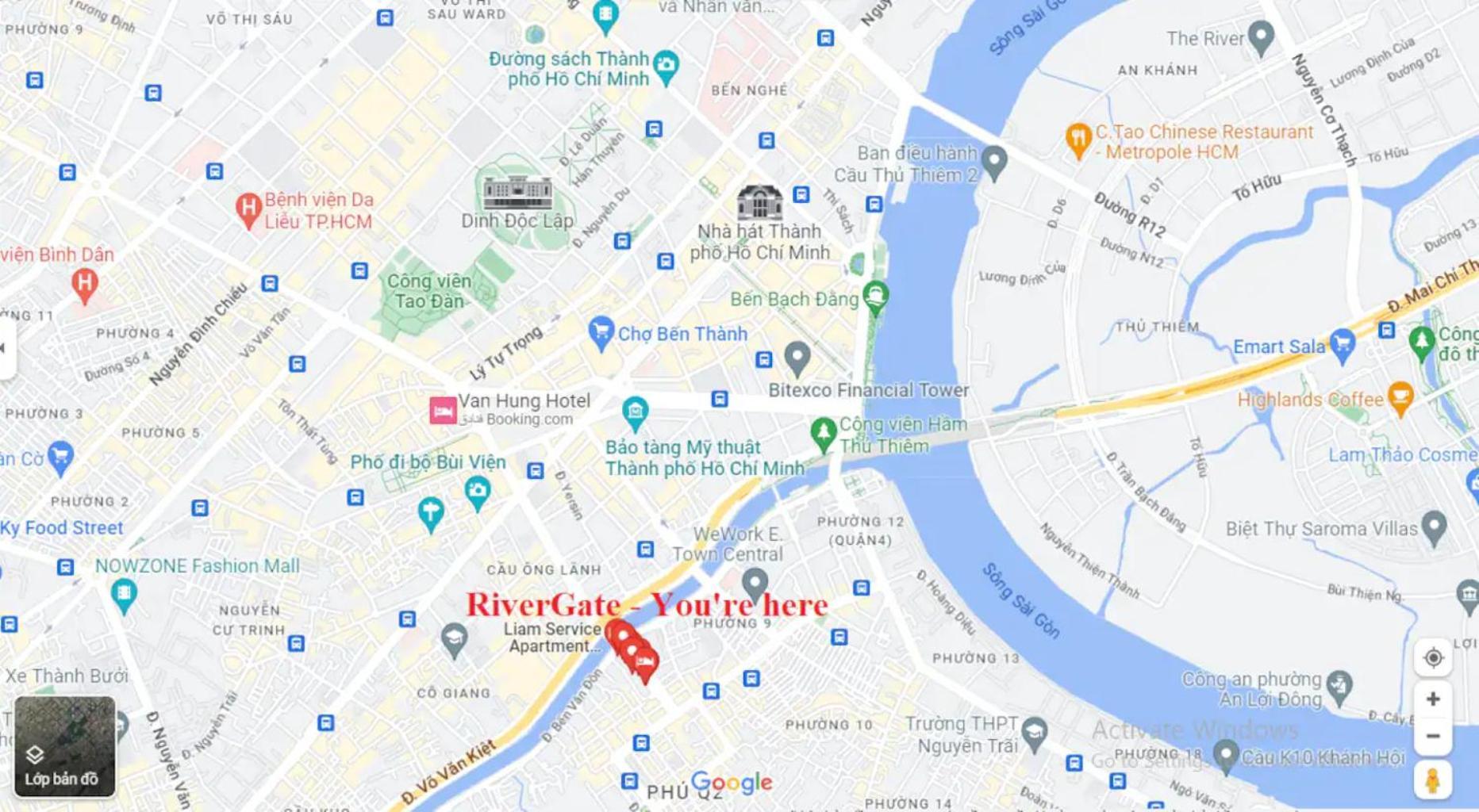 The Rivergate Apartments & Condo Saigon Ciudad Ho Chi Minh  Exterior foto